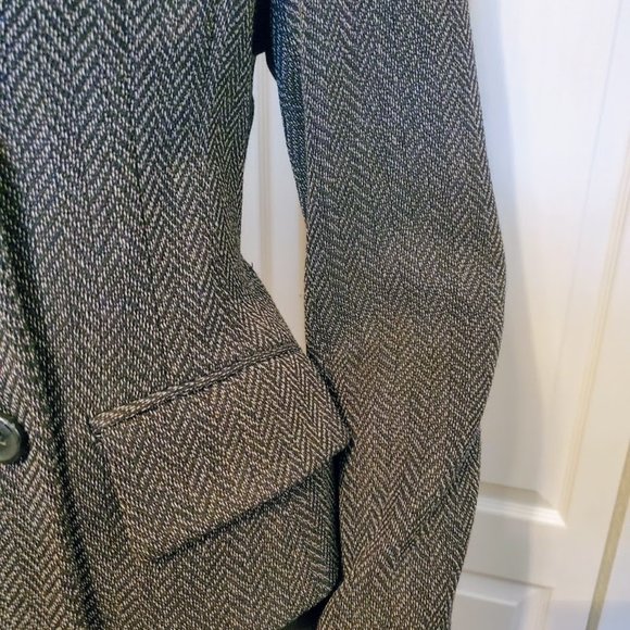Louben Herringbone Double Breasted Blazer - Picture 7 of 13